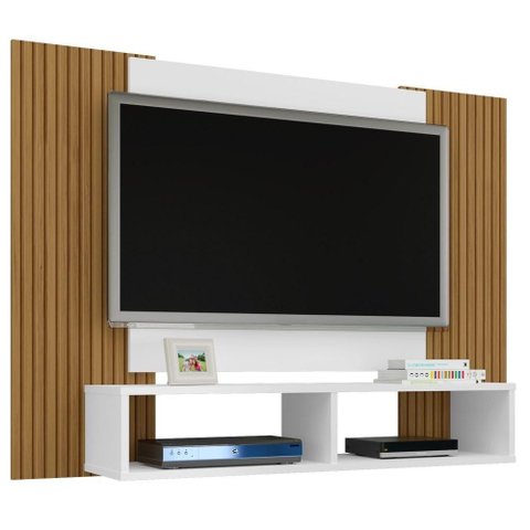 Painel para Tv até 48" Navi Branco/ripado - Bechara