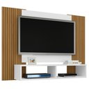 Ver imagem 1 de Painel para Tv até 48" Navi Branco/ripado - Bechara