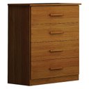 Ver imagem 3 de Guarda Roupa Casal Ares 6 Portas com Espelho Cinamomo com Cômoda Rubi 4 Gavetas Cinamomo – Leifer