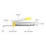 Bomba Manual para Graxa com Alavanca Capacidade de 500g - 8