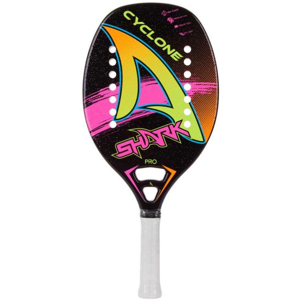 Raquete de Beach Tennis Shark Cyclone 2022 Preto