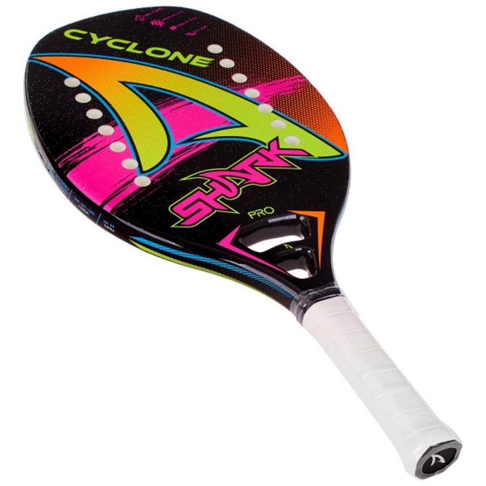 Raquete de Beach Tennis Shark Cyclone 2022 Preto - 3