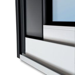 Janela Elite 2 Folhas Moveis com Persiana Integrada 120 X 120 Vidro Reflex - 4