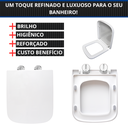 Ver imagem 4 de Tampa de Vaso Sanitário Lirio para Bacia Fiori Fecha Suave e Click Soft Close com Amortecedor 1.6gpf