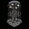 Lustre para Sala, Quarto, Hall, Sala de Jantar, Cozinha em Cristal K9 Base 30cm:90cm - 1
