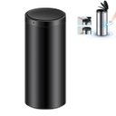 Ver imagem 1 de Lixeira Automática Redonda 50l com Sensor - Prática e Moderna Cor:preta