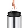 Lixeira Automática Redonda 50l com Sensor - Prática e Moderna Cor:preta - 8