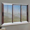 Ver imagem 1 de Janela Elite 3 Folhas Moveis Sequenciais 120 X 150 Vidro Reflex