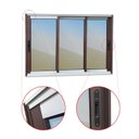 Ver imagem 2 de Janela Elite 3 Folhas Moveis Sequenciais 120 X 150 Vidro Reflex