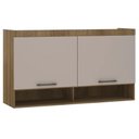 Ver imagem 1 de Armário Aéreo Ponte Modulado 145cm Delphi Avelã/cinnamon L01 - Mpozenato