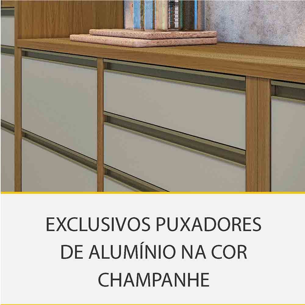 Cozinha 06 Pçs Ripado Nesher Baronesa Gourmet 100% Mdf - 9