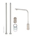 Ver imagem 4 de Torneira Misturador para Cozinha de Mesa Fontana 1/2" Aço Escovado Addra