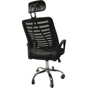 Ver imagem 7 de Cadeira Escritório Giratória Tela Mesh Reclinável Ajustável