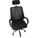 Ver imagem 4 de Cadeira Escritório Giratória Tela Mesh Reclinável Ajustável