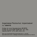 Ver imagem 2 de Argamassa Piscina Aut. Impermeável Cor Grafite 1kg