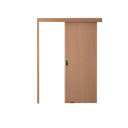 Ver imagem 1 de Kit Porta de Correr Eucalipto 2,00m com Puxador sem Porta Ecookits