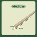 Ver imagem 3 de 20 Ripas/sarrafos de 1x1x50 Cm Madeira de Pinus