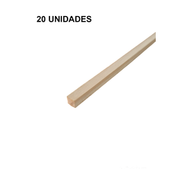 20 Ripas/sarrafos de 1x1x50 Cm Madeira de Pinus - 2