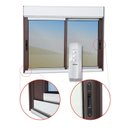Ver imagem 2 de Janela Elite 2 Folhas Moveis com Persiana Integrada Correr com Motor e Controle Remoto 100 X 150 Vid