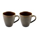 Ver imagem 1 de Jogo de 2 Canecas Puntato Fine em Cerâmica 345ml - Lhermitage