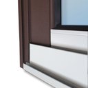 Ver imagem 4 de Janela Elite 2 Folhas Moveis com Persiana Integrada Correr com Motor e Controle Remoto 140 X 200 Vid