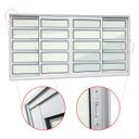 Ver imagem 2 de Janela Elite com Travessas 4 Folhas Moveis 100 X 150 Vidro Liso