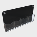 Ver imagem 3 de Porta Envelopes em Acrílico e Acm - Quadro de Dizimistas Preto