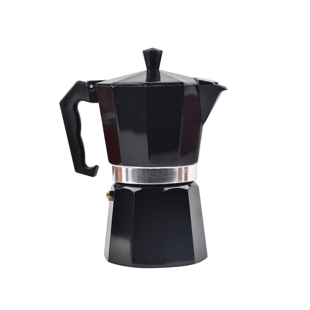 Cafeteira Italiana Moka Preto - Wellmix - 1