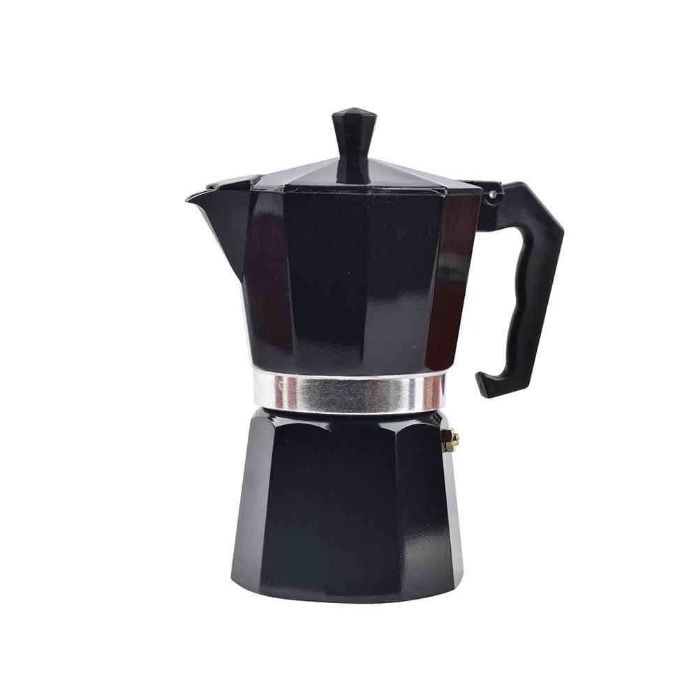 Cafeteira Italiana Moka Preto - Wellmix - 2