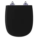 Ver imagem 1 de Tampa De Vaso Com Amortecedor Sabatini Preto para Bacia Icasa