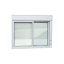Ver imagem 3 de Janela Elite 2 Folhas Moveis com Persiana Integrada 120 X 200 Vidro Liso