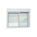 Ver imagem 3 de Janela Elite 2 Folhas Moveis com Persiana Integrada 140 X 120 Vidro Liso