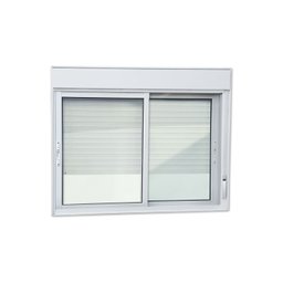 Janela Elite 2 Folhas Moveis com Persiana Integrada 140 X 120 Vidro Liso - 3