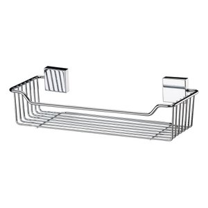 Suporte Porta Shampoo Sabonete Parede Aço Inox 7501 Future