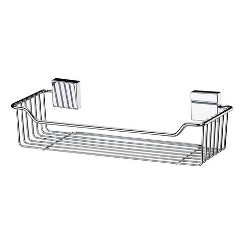Suporte Porta Shampoo Sabonete Parede Aço Inox 7501 Future