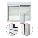 Ver imagem 2 de Janela Elite 2 Folhas Moveis com Persiana Integrada Correr com Motor e Controle Remoto 100 X 200 Vid