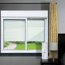 Ver imagem 1 de Janela Elite 2 Folhas Moveis com Persiana Integrada Correr com Motor e Controle Remoto 120 X 120 Vid