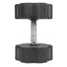 Par de Dumbbells 22kg Lion Monobloco em Aço Maciço Injetado - 3