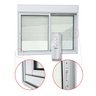 Janela Elite 2 Folhas Moveis com Persiana Integrada Correr com Motor e Controle Remoto 140 X 200 Vid - 2