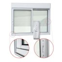 Ver imagem 2 de Janela Elite 2 Folhas Moveis com Persiana Integrada Correr com Motor e Controle Remoto 140 X 200 Vid