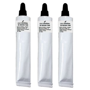 Kit 3 Adesivo de Contato Cola Universal Ambar 75g