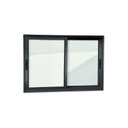 Ver imagem 3 de Janela Elite 2 Folhas Moveis 120 x 200 Vidro Liso Preto Brimak