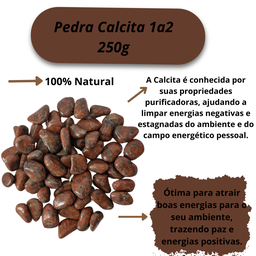 Pedra Calcita 1 a 2 Cm Rolada 250g Natural - 4
