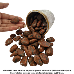 Pedra Calcita 1 a 2 Cm Rolada 250g Natural - 3