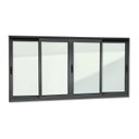 Ver imagem 3 de Janela Elite 4 Folhas Moveis 100 X 150 Vidro Liso