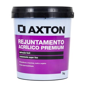 Rejunte Acrílico Rejunte Base Plástica Imbuia 1kg Axton