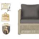 Ver imagem 4 de Mesa e 4 Poltronas Madri Corda Náutica Estofado 11 Trama Rami