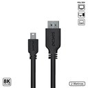 Ver imagem 1 de Cabo Mini Displayport Macho para Displayport Macho V.1.2 28awg Puro Cobre 2 Metros - Pmddpm-2