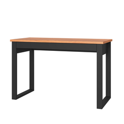 Mesa para Escritório 1 Gaveta Industrial Freijó/preto - Dalla Costa - 5