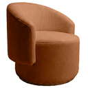 Ver imagem 3 de Kit 02 Poltrona Decorativa Orgânica Espanha para Sala Bouclê:terracota